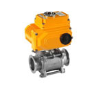 電動三片式球閥