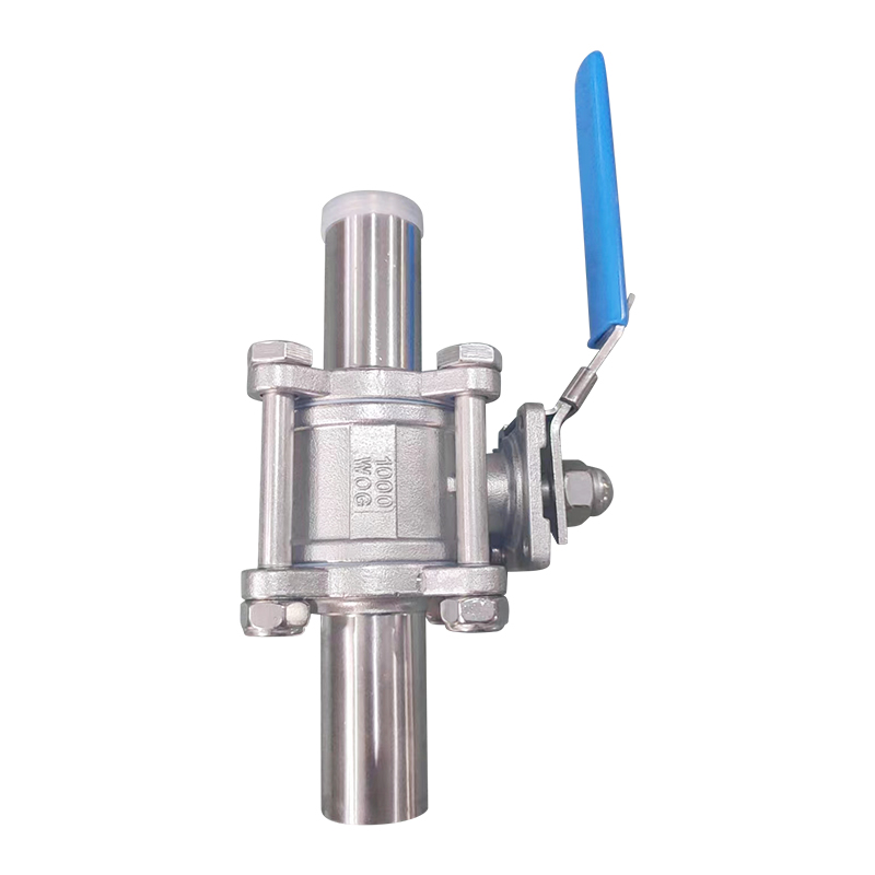 焊接加長三片式球閥