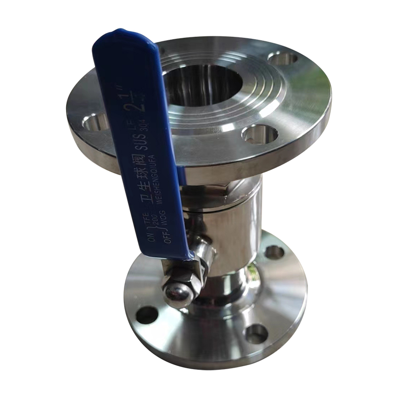 衛(wèi)生級法蘭直通球閥